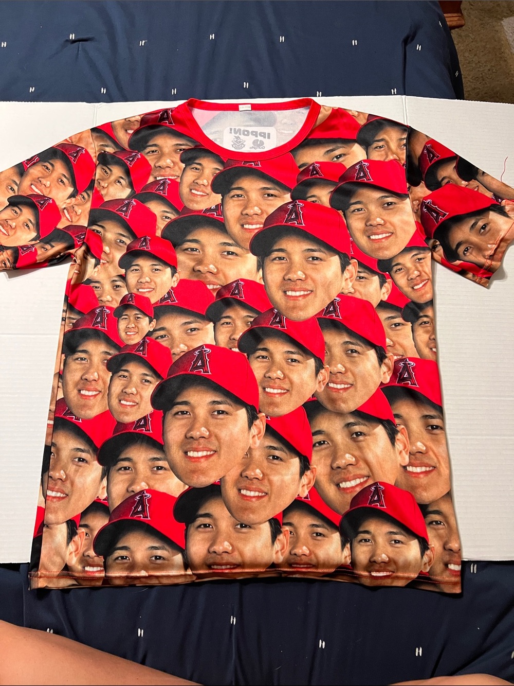 Shohei Ohtani MLB Los Angeles Angels dry fit tee shirt